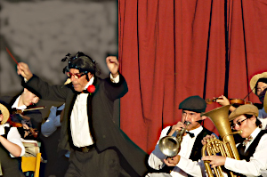 Le Bastringue. Le chef d'orchestre. Philippe Mory.