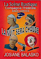 Affiche, La nuit sera chaude