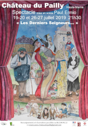 Les Derniers Seigneurs. Affiche créé par Boris Beluche.